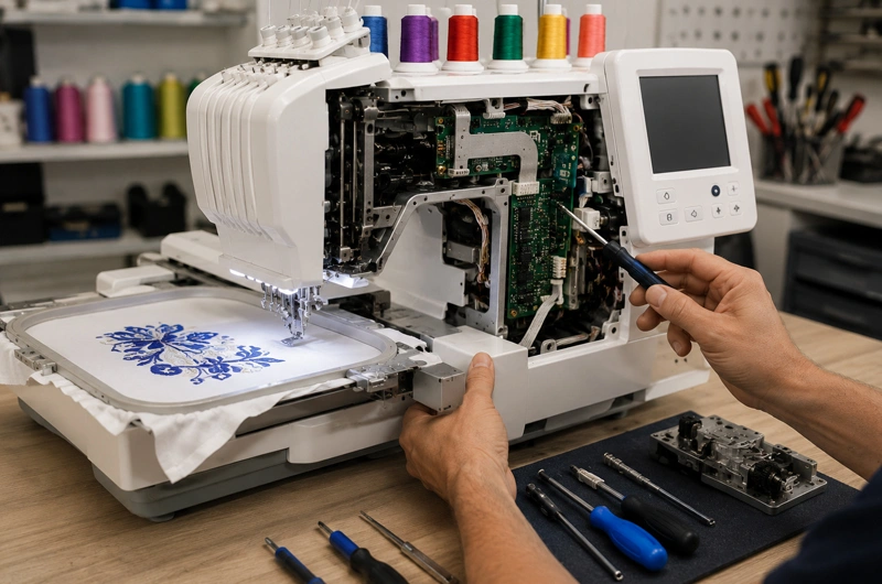 Assistência Máquina de Bordar Computadorizada - Prod Máquinas Guarulhos